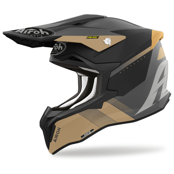 Airoh Airoh strycker blazer gold matt 22.06 helmet large s/o